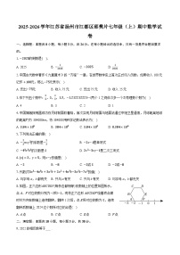 2025-2026学年江苏省扬州市江都区邵樊片七年级（上）期中数学试卷（含答案+解析）