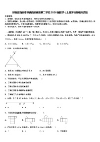 陕西省西安市陕西西安高新第二学校2026届数学七上期末检测模拟试题含解析