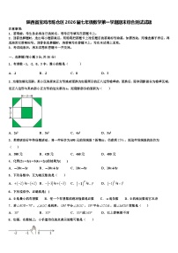 陕西省宝鸡市陈仓区2026届七年级数学第一学期期末综合测试试题含解析