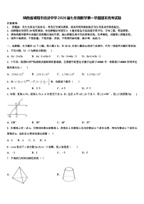 陕西省咸阳市百灵中学2026届七年级数学第一学期期末统考试题含解析