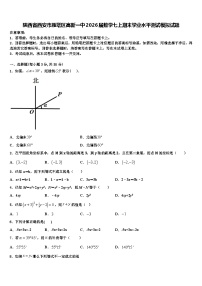 陕西省西安市雁塔区高新一中2026届数学七上期末学业水平测试模拟试题含解析