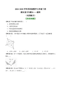 期末复习专题8——旋转（巩固练习）2024-2025学年苏科版数学七年级下册