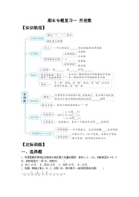 期末专题复习一 有理数 同步练习 人教版数学七年级上册期末专题复习（含答案）