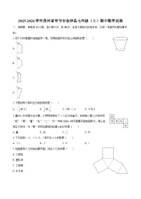 2025-2026学年贵州省毕节市金沙县七年级（上）期中数学试卷-自定义类型
