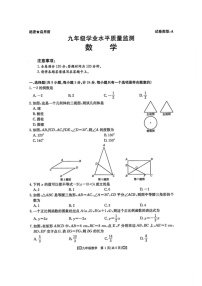 陕西省西安市西安理工大学附属中学2024-2025学年九年级上学期期末数学试题