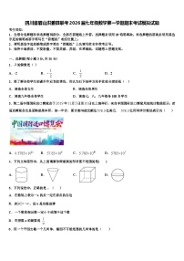 四川省眉山洪雅县联考2026届七年级数学第一学期期末考试模拟试题含解析