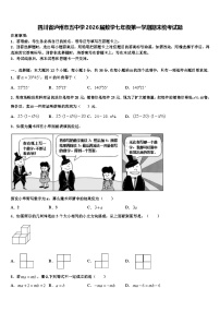 四川省泸州市五中学2026届数学七年级第一学期期末统考试题含解析