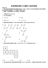 四川省绵阳富乐国际2026届数学七上期末预测试题含解析