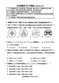 2025北京十三中初三上12月月考数学试卷