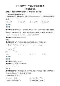 福建省漳州市平和县七年级下学期期中考试数学试题（解析版）-A4