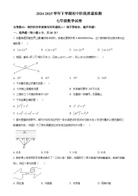 福建省漳州市平和县七年级下学期期中考试数学试题（原卷版）-A4