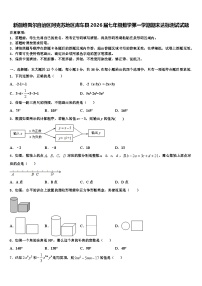 新疆维吾尔自治区阿克苏地区库车县2026届七年级数学第一学期期末达标测试试题含解析