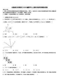 云南省红河州名校2026届数学七上期末质量检测模拟试题含解析