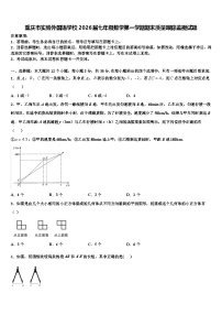 重庆市实验外国语学校2026届七年级数学第一学期期末质量跟踪监视试题含解析