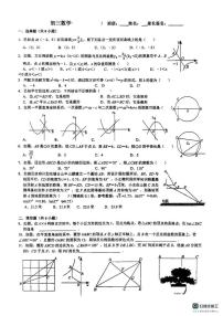 广东省深圳市红岭中学2025-2026学年上学期九年级数学11月月考试卷