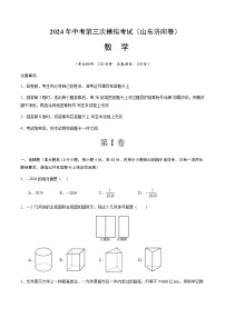 2024年中考数学（山东济南）第三次模拟考试（含答案）