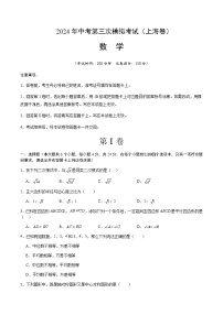 2024年中考数学（上海）第三次模拟考试（含答案）