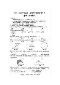 安徽省淮北市部分学校2024-2025学年九年级上学期1月期末数学试卷