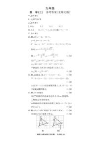江西省抚州市临川区联考2025-2026学年九年级上学期12月阶段检测数学试题（PDF版，含答案）