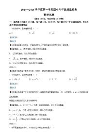 福建省宁德市福鼎市八年级上学期11月期中考试数学试题（解析版）-A4