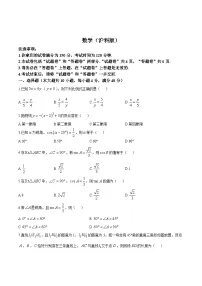 安徽省亳州市涡阳县四校2025届九年级上学期12月联考数学试卷(含答案)