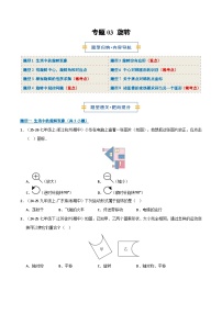 专题03 旋转（期末复习专项训练，8大题型）九年级数学上学期人教版+答案