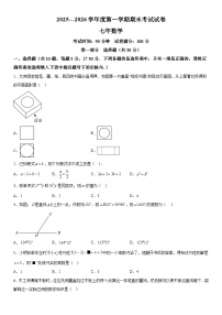 辽宁省铁岭市西丰县2025-2026学年七年级（上）期末数学试卷（含详解）
