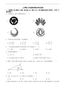 广东省广州市2025年上学期八年级数学期末考试试卷六套及答案