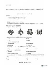 海南省省直辖县级行政单位乐东黎族自治县2025-2026学年九年级上学期1月期末数学试题
