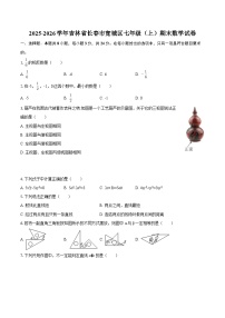 2025-2026学年吉林省长春市宽城区七年级（上）期末数学试卷-自定义类型
