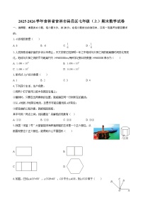 2025-2026学年吉林省吉林市昌邑区七年级（上）期末数学试卷-自定义类型