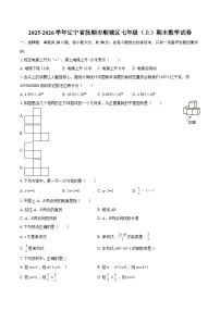 2025-2026学年辽宁省抚顺市顺城区七年级（上）期末数学试卷-自定义类型