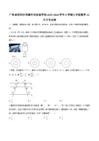 广东省深圳市明德外语实验学校2025-2026学年上学期九年级数学12月月考试卷-自定义类型