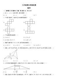 吉林省长春市宽城区2025-2026学年九年级（上）期末数学试卷（含解析）