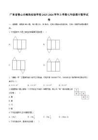 广东省佛山市南海实验学校2025-2026学年上学期七年级期中数学试卷-自定义类型