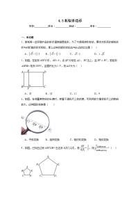 初中数学北师大版（2024）九年级上册相似多边形同步练习题