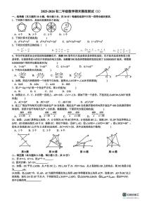 新疆乌鲁木齐126中学2025-2026学年上学期八年级 数学期末模拟(1月月考试卷）