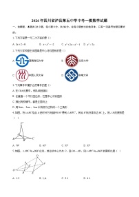 2026年四川省泸县第五中学中考一模数学试题-自定义类型
