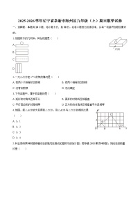 2025-2026学年辽宁省阜新市海州区九年级（上）期末数学试卷-自定义类型