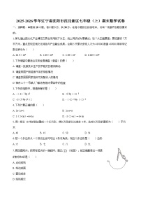 2025-2026学年辽宁省沈阳市沈北新区七年级（上）期末数学试卷-自定义类型