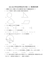 2023-2024学年北京市房山区九年级（上）期末数学试卷（含解析）