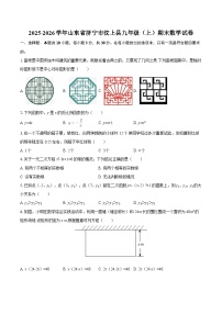 2025-2026学年山东省济宁市汶上县九年级（上）期末数学试卷-自定义类型
