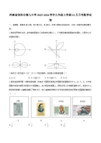 河南省信阳市第九中学2025-2026学年九年级上学期12月月考数学试卷-自定义类型