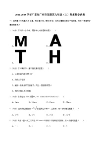 2024-2025学年广东省广州市花都区九年级上学期期末数学试卷（含答案）