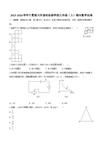 2025-2026学年宁夏银川外国语实验学校九年级（上）期末数学试卷-自定义类型