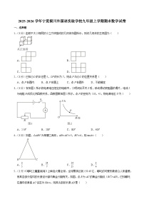 宁夏银川外国语实验学校2025-2026学年九年级上学期期末 数学试卷