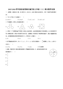2025-2026学年陕西省渭南市潼关县九年级（上）期末数学试卷-自定义类型