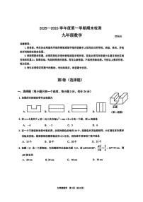 广东省深圳市南山区2025-2026学年上学期期末检测九年级数学试题