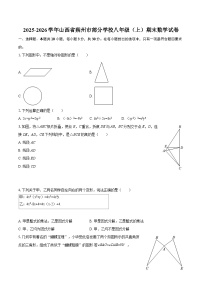 2025-2026学年山西省朔州市部分学校八年级（上）期末数学试卷-自定义类型
