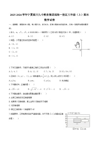 2025-2026学年宁夏银川九中教育集团阅海一校区八年级（上）期末数学试卷-自定义类型